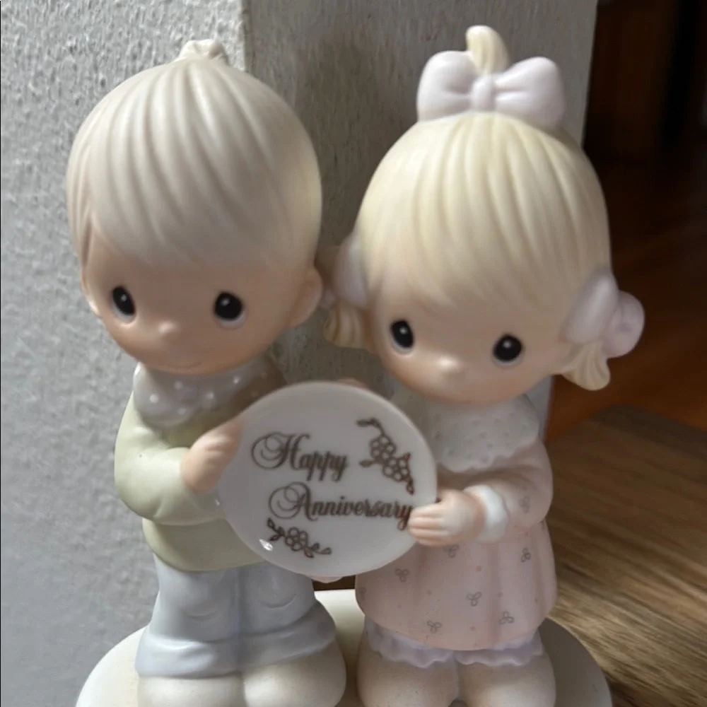 Precious Moments Happy Anniversary Collectible